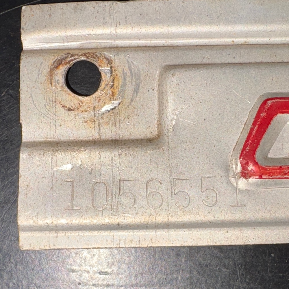 Vintage 1948 California License Plate Tag/ Topper - Picture 3 of 3